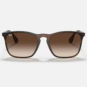 Ray-Ban Chris rubber Havana Brown Sunglasses